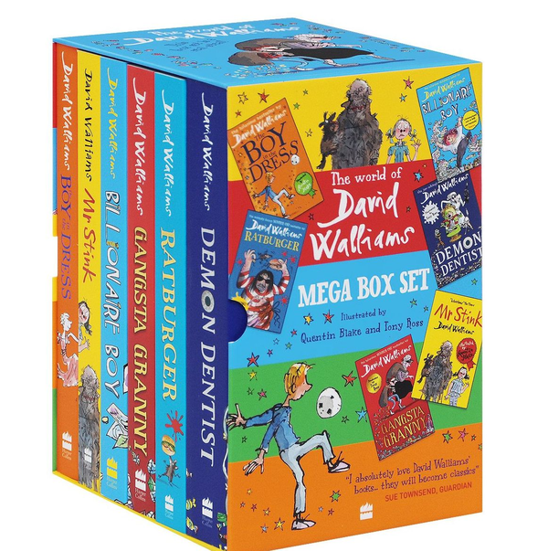 Паперова книга «The World of David Walliams: Mega Box Set», автор Девід Уельямс - фото №1