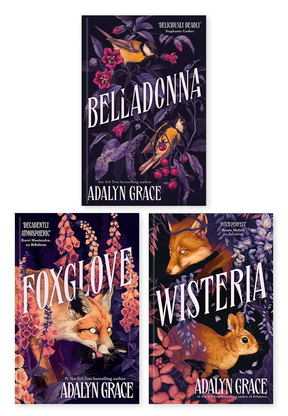 Паперова книга «Belladonna (комплект із 3-х книг)», автор Адалін Ґрейс - фото №1