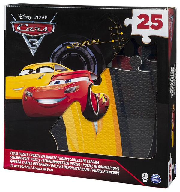  «Пазл гумовий Spin Master Тачки-3 (SM98319/6035647)», бренду Spin Master - фото №1