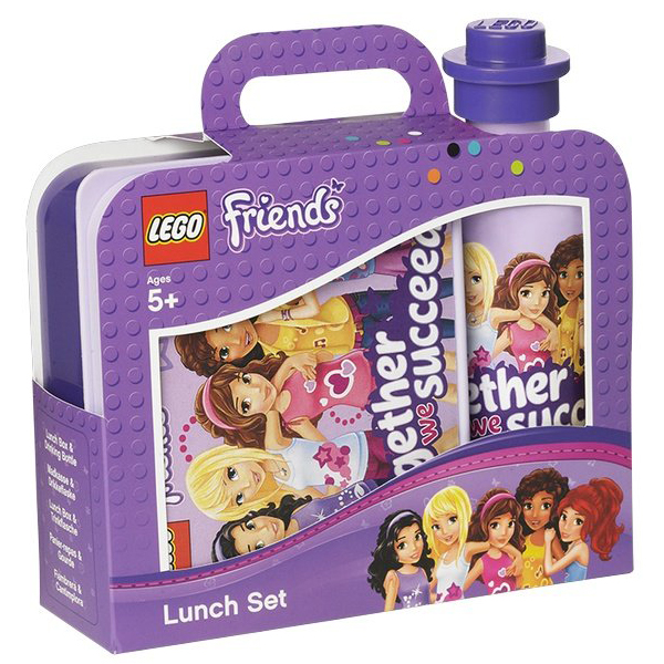  «Ланч-набір Smartlife Lego Friends ланчбокс і питна пляшка (40591732)», бренду Smartlife - фото №1