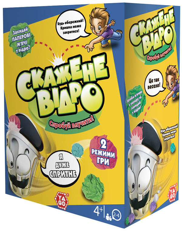  «Интерактивная игра Yago Чокнутое Ведро (0836)», бренда Yago - фото №1