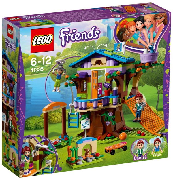  «Конструктор LEGO Friends Домик на дереве Мии 351 деталь (41335)», бренда LEGO - фото №1