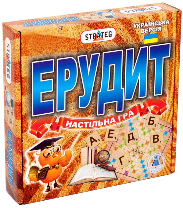  « Настольная игра Strateg Эрудит (870) », бренда Strateg - фото №1
