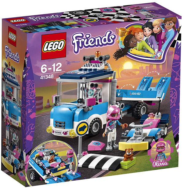  «Конструктор LEGO Friends Вантажівка техобслуговування 247 деталей (41348)», бренду LEGO - фото №1