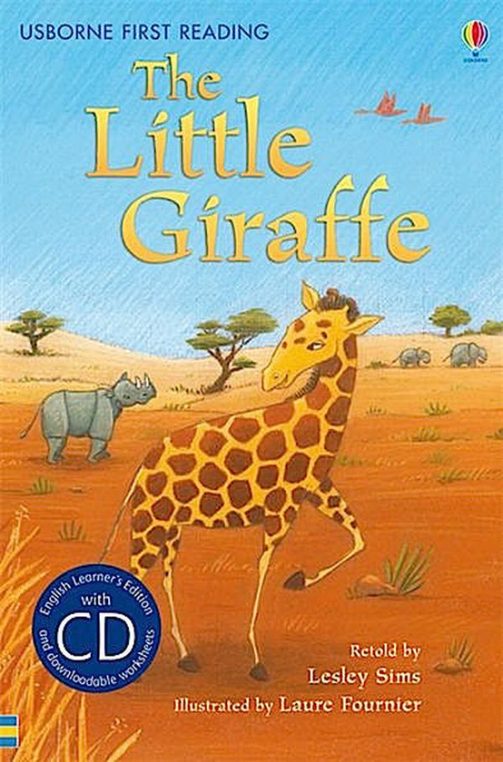Паперова книга «Little Giraffe (+ CD)», автор Леслі Сімс - фото №1