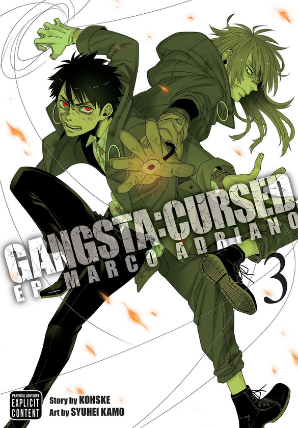 Паперова книга «Gangsta: Cursed. Volume 3», автор Косуке - фото №1