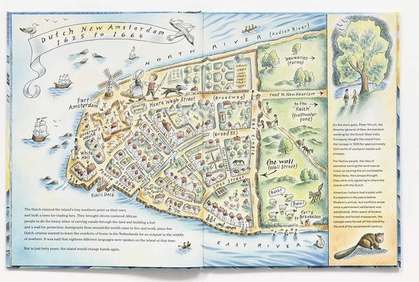 Паперова книга «Manhattan. Mapping the Story of an Island», автор Дженніфер Термес - фото №1