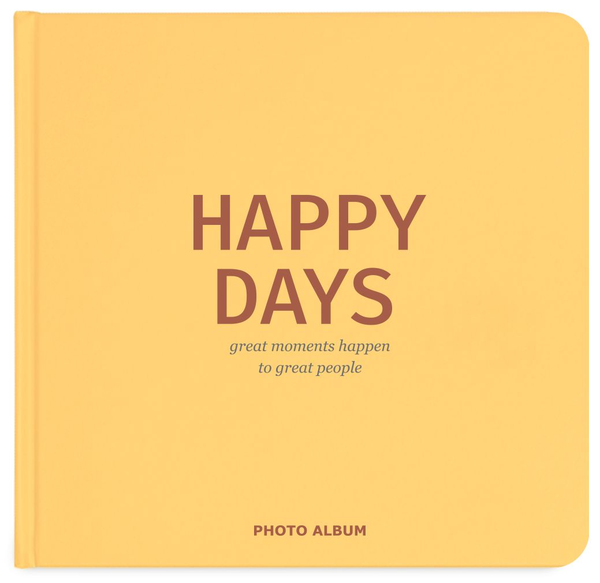 «Фотоальбом Orner Happy Days Желтый (orner-1252)», бренда Orner - фото №1