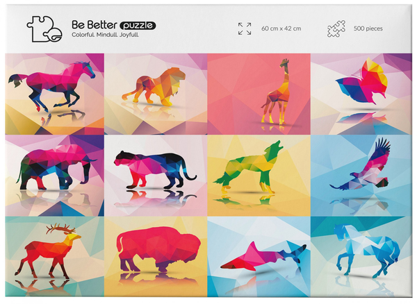  «Пазл Be Better Puzzle Animals (210321/2)», бренду Be Better Puzzle - фото №1