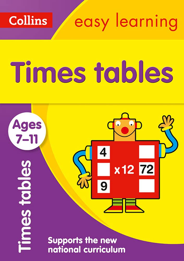 Бумажная книга «Times Tables Ages 7-11: Ideal for Home Learning» - фото №1