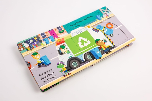 Бумажная книга «Bizzy Bear: Recycling Truck» - фото №1