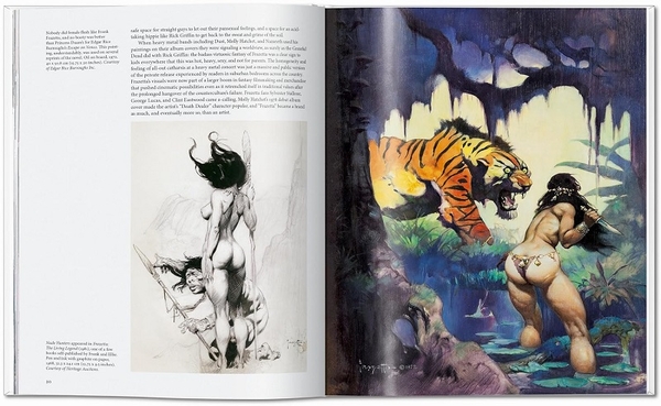 Бумажная книга «Frank Frazetta», авторов Дэн Нейдел, Зак Смит - фото №1