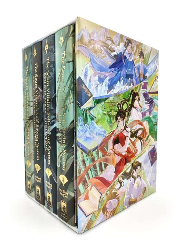 Бумажная книга «The Scum Villain's Self-Saving System: Ren Zha Fanpai Zijiu Xitong (Deluxe Hardcover Novel) Box Set», автор Мосян Тонсёв - фото №1