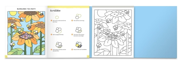 Бумажная книга «Bobbie Goods Sunshine Coloring & Drawing: With a Bonus Coloring Pad», автор Бобби Гудс - фото №1