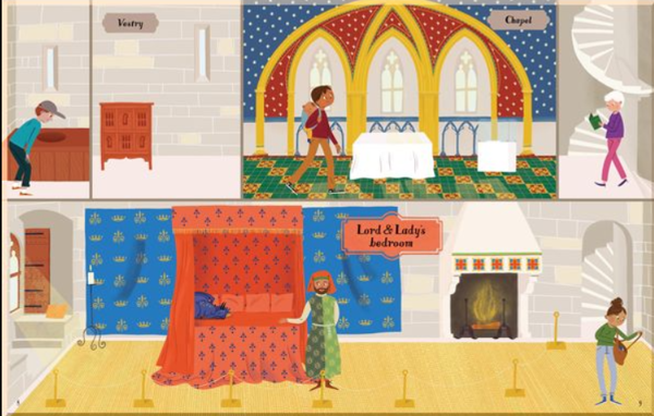 Паперова книга «Castle Sticker Book», автор Ебіґейл Вітлі - фото №1