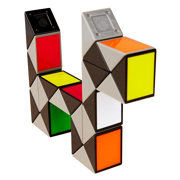  «Головоломка Rubiks Змейка Разноцветная (RBL808-2)», бренда Rubik's - фото №1