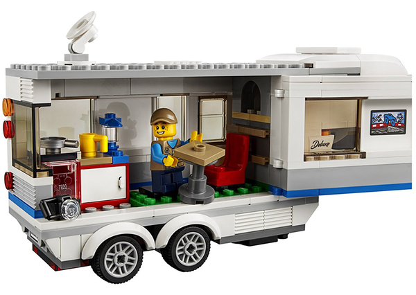  «Конструктор LEGO City Пикап и фургон 344 детали (60182)», бренда LEGO - фото №1