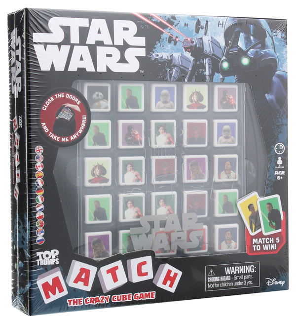  «Настольная игра Winning Moves Top Trumps Match Star Wars (5036905001533)», бренда Winning Moves - фото №1