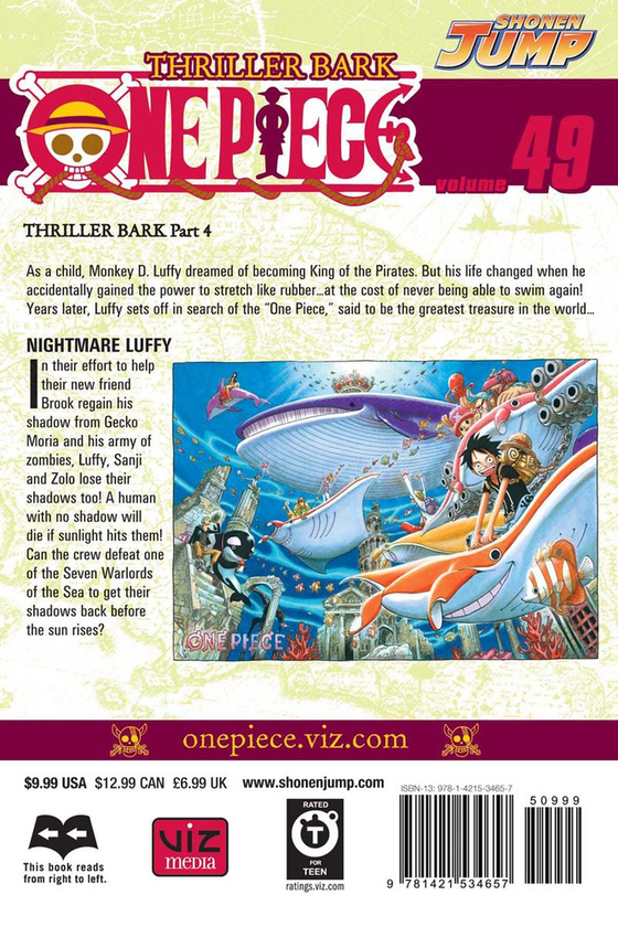 Паперова книга «One Piece. Volume 49», автор Еїтіро Ода - фото №1