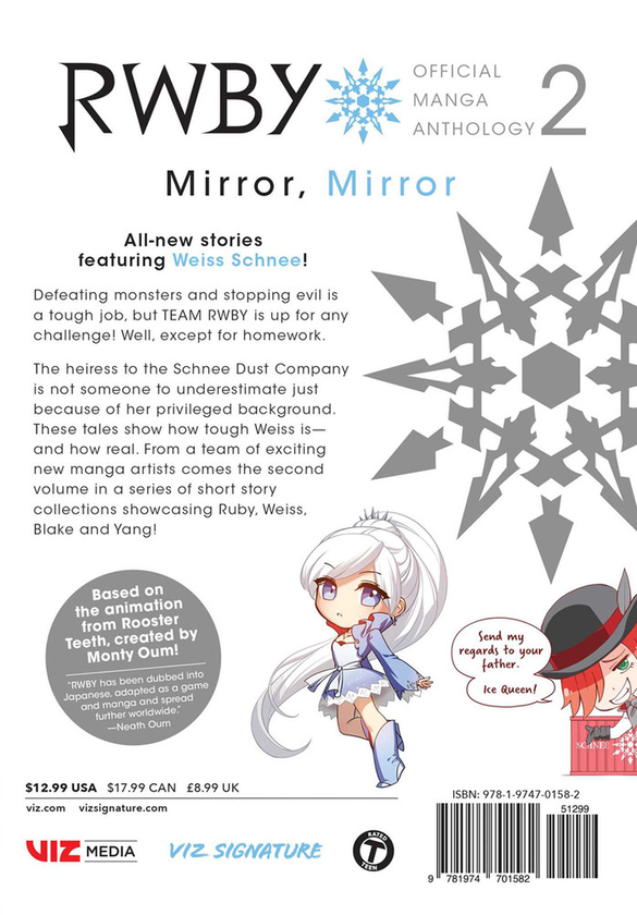 Бумажная книга «RWBY. Official Manga Anthology. Volume 2» - фото №1