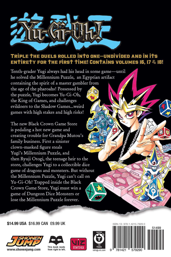 Бумажная книга «Yu-Gi-Oh! 3-in-1 Edition. Volume 6», автор Кадзуки Такахаси - фото №1