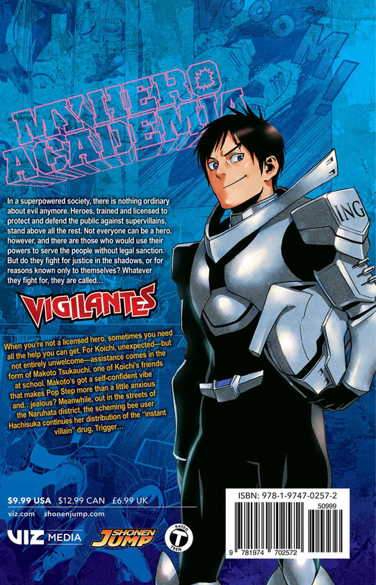 Паперова книга «My Hero Academia. Vigilantes. Volume 3», авторів Кохей Хорікоші, Хідеюкі Фурухаші - фото №1