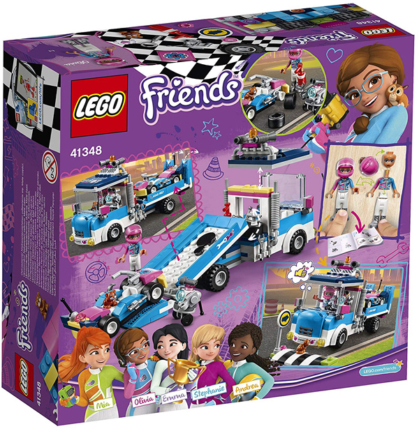  «Конструктор LEGO Friends Вантажівка техобслуговування 247 деталей (41348)», бренду LEGO - фото №1