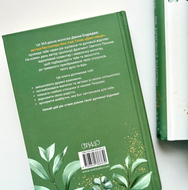 Бумажная книга «Рік духовної віднови. 365 днів молитви», автор Джон Элдредж - фото №1