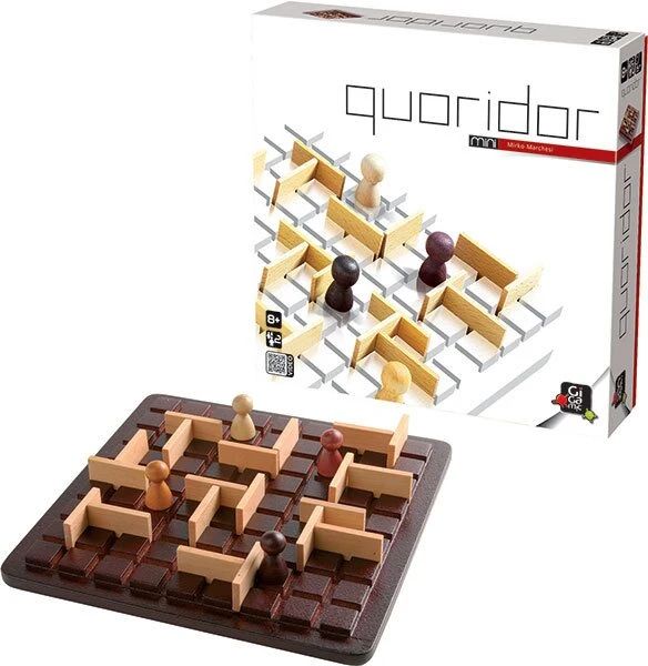  «Настільна гра Gigamic Коридор Міні (Quoridor Mini)», бренду Gigamic - фото №1