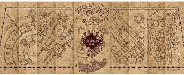 «Пазл The Noble Collection HARRY POTTER The Marauder's Map Cover (Мапа мародерів) 1000 ел. (NN9457)», бренда Noble Collection - фото №1