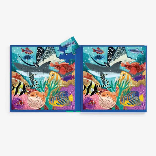  «Пазл Mudpuppy Depths of the Seas Magnetic Puzzle», бренда Mudpuppy - фото №1