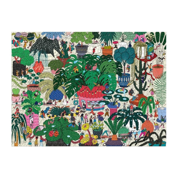  «Plant World 1000 Piece Puzzle», бренда Galison - фото №1