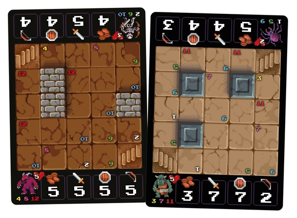 «Настільна гра Geekach Кишенькове підземелля (One Card Dungeon) (GKCH103OC)», бренда Geekach Games - фото №1