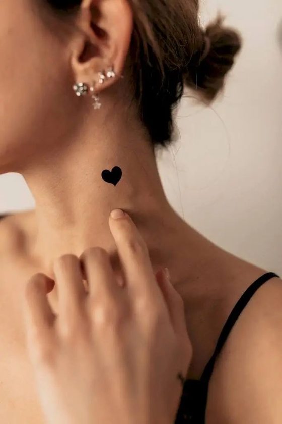  «Тимчасове тату Tattooshka Сердечки (L-21)», бренда Tattooshka - фото №1