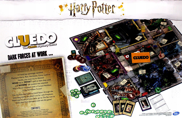  «Настольная игра Hasbro Cluedo Harry Potter (5036905037198)», бренда Hasbro - фото №1