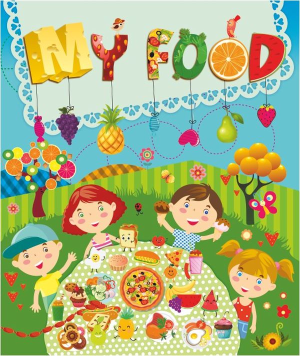 Бумажная книга «Лепбук "My Food" », автор Леся Вознюк - фото №1