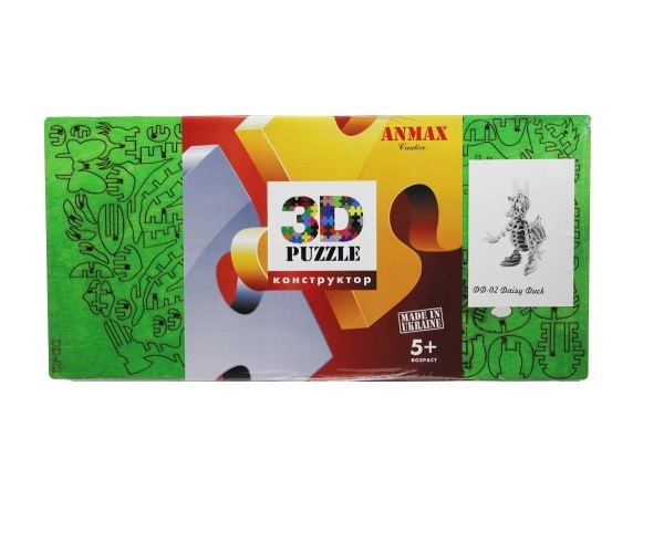  «3D-пазл Anmax Creative Дейзи Дак (DD-02)», бренда Anmax Creative - фото №1