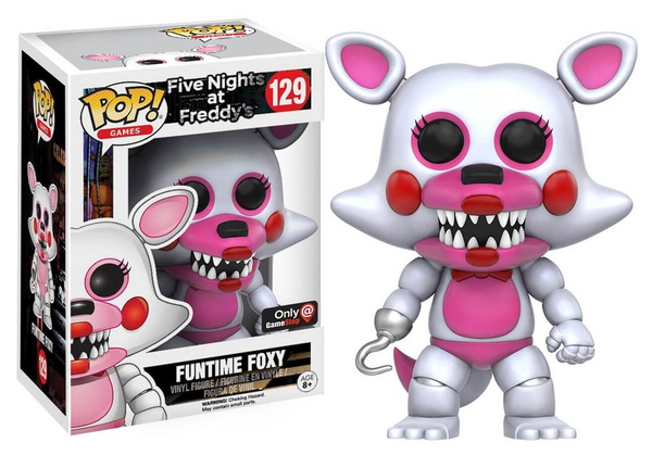  «Коллекционная фигурка Funko POP! Five Nights at Freddy's Funtime Foxy (14785)», бренда Funko Pop - фото №1