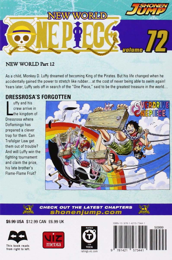 Паперова книга «One Piece. Volume 72», автор Еїтіро Ода - фото №1
