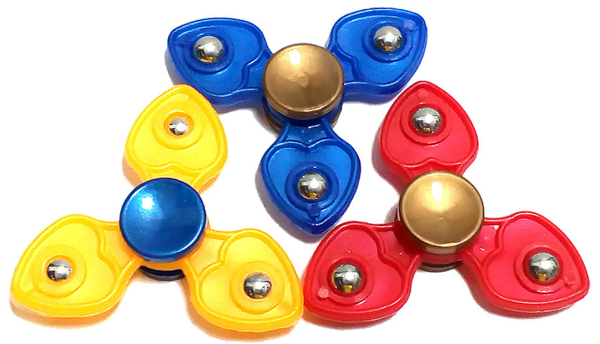  «Спиннер детский Fidget Spinner Сердечки (Spin-CHH)», бренда Fidget Spinner - фото №1
