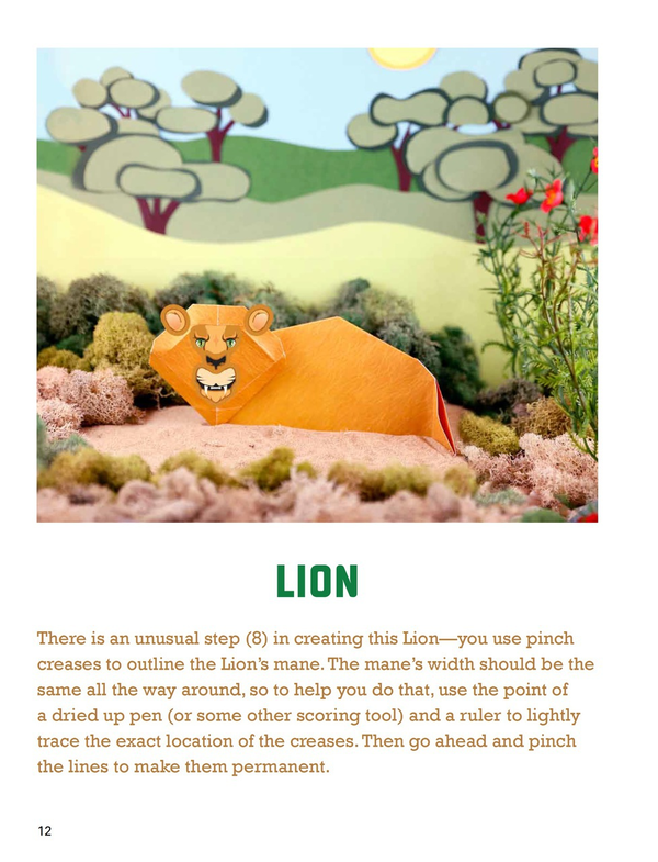 Паперова книга «Origami Zoo Kit», автор Джоел Стерн - фото №1
