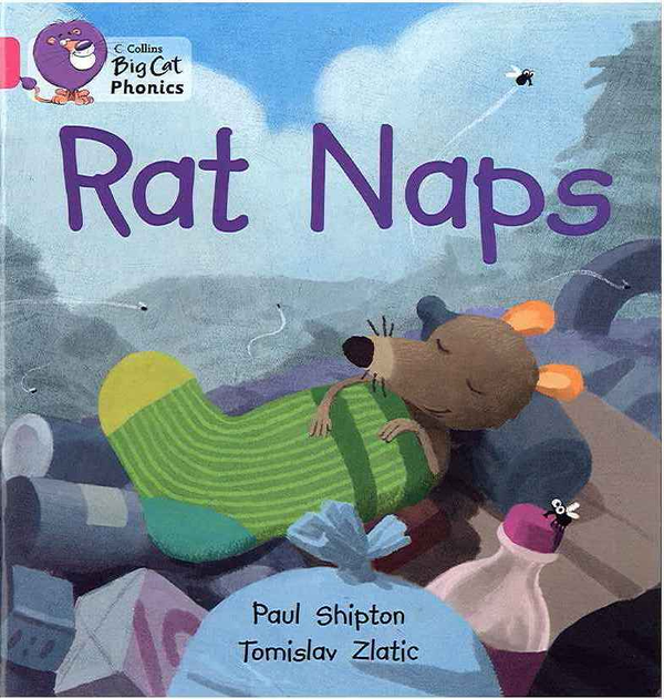 Паперова книга «Big Cat Phonics 1B Rat Naps», авторів Пол Шіпсон, Томіслав Златік - фото №1