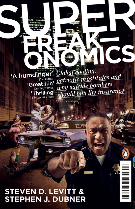 Паперова книга «Superfreakonomics», авторів Стівен Д. Левітт, Стівен Дж. Дабнер - фото №1