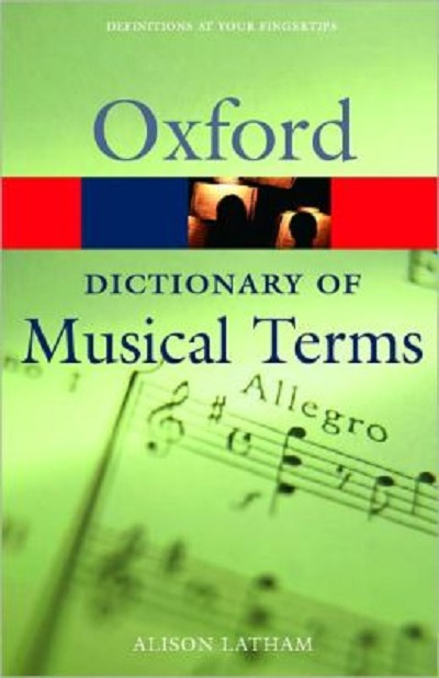 Паперова книга «Oxford Dictionary of Musical Terms» - фото №1