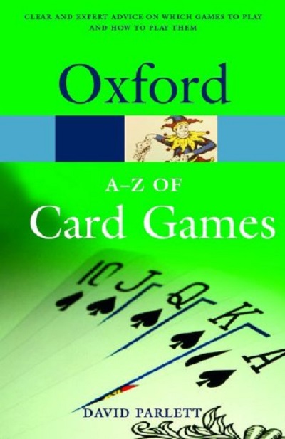 Паперова книга «The A-Z of Card Games», автор Девід Парлетт - фото №1