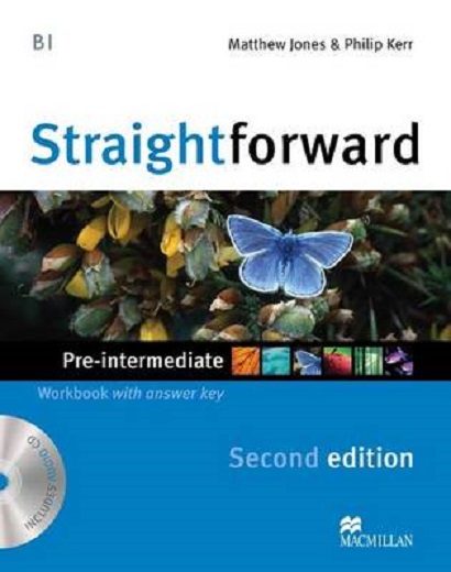 [object Object] «Straightforward Pre-intermediate Level: Workbook with Key + CD», авторов Меттью Джоунс, Филип Керр - фото №1