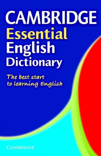 Бумажная книга «Cambridge Essential English Dictionary» - фото №1