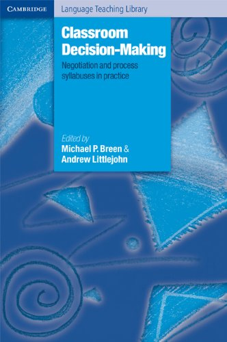 [object Object] «Classroom Decision Making: Negotiation and Process Syllabuses in Practice», авторів Майкл П. Брін, Ендрю Літтлджон - фото №2 - мініатюра