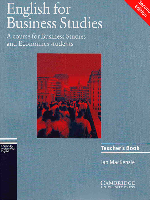 [object Object] «English for Business Studies Teacher's book: A Course for Business Studies and Economics Students», автор Айан Маккензі - фото №2 - мініатюра