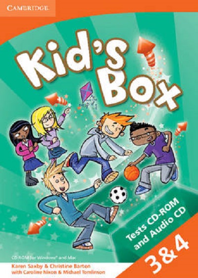 [object Object] «Kids Box 3-4 Tests CD-ROM and Audio CD», авторів Карен Саксбі, Крістін Бартон - фото №1